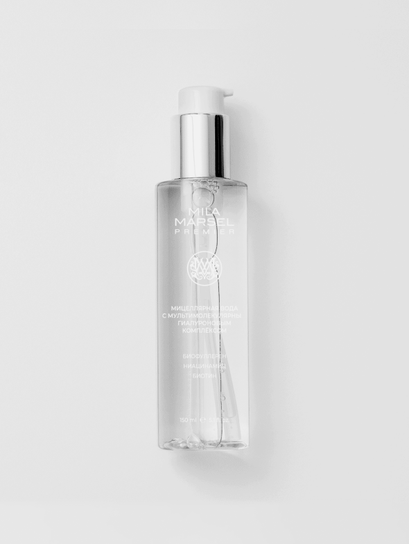 Мицеллярная вода с мультимолекулярным гиалуроновым комплексом, фото