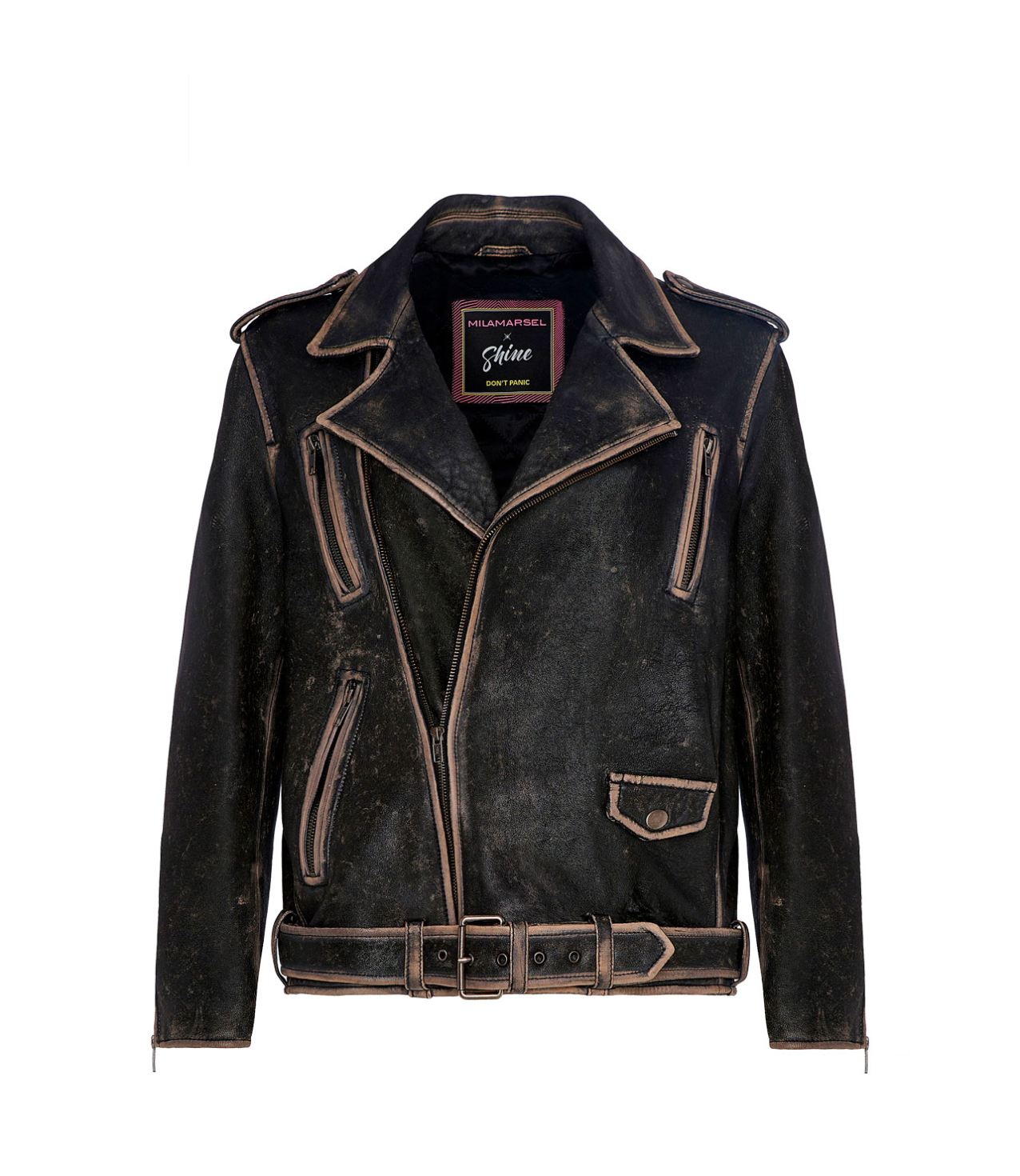 Черная косуха Винтаж, фото 1