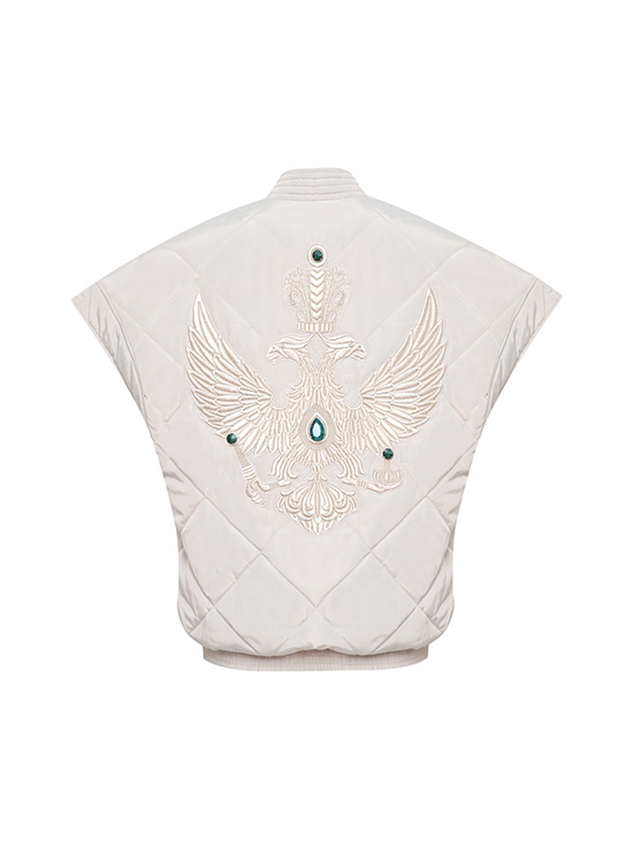 Жилет стёганный с Золотым Орлом, фото 1