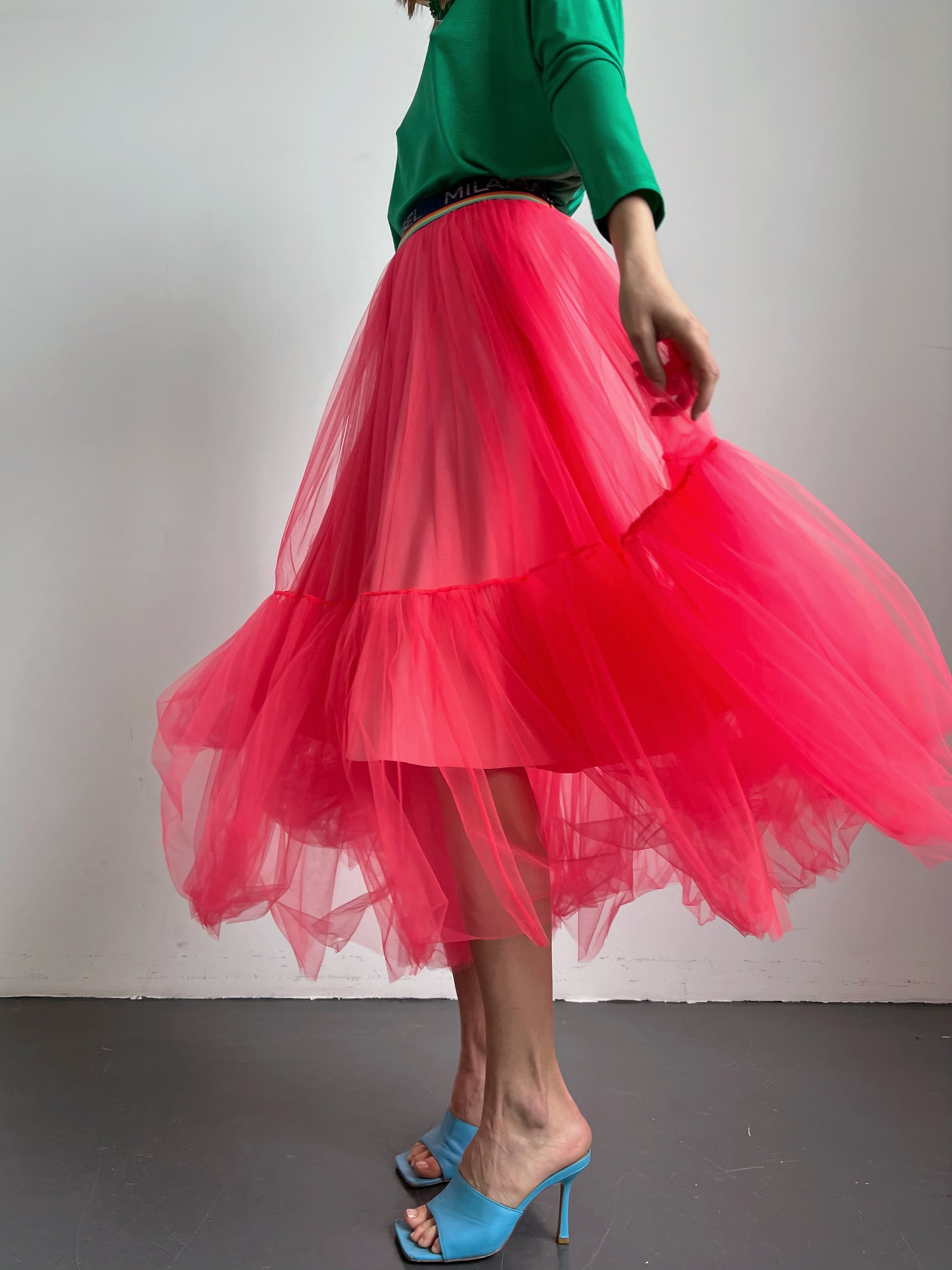 Юбка ярко-розовая, фото 3