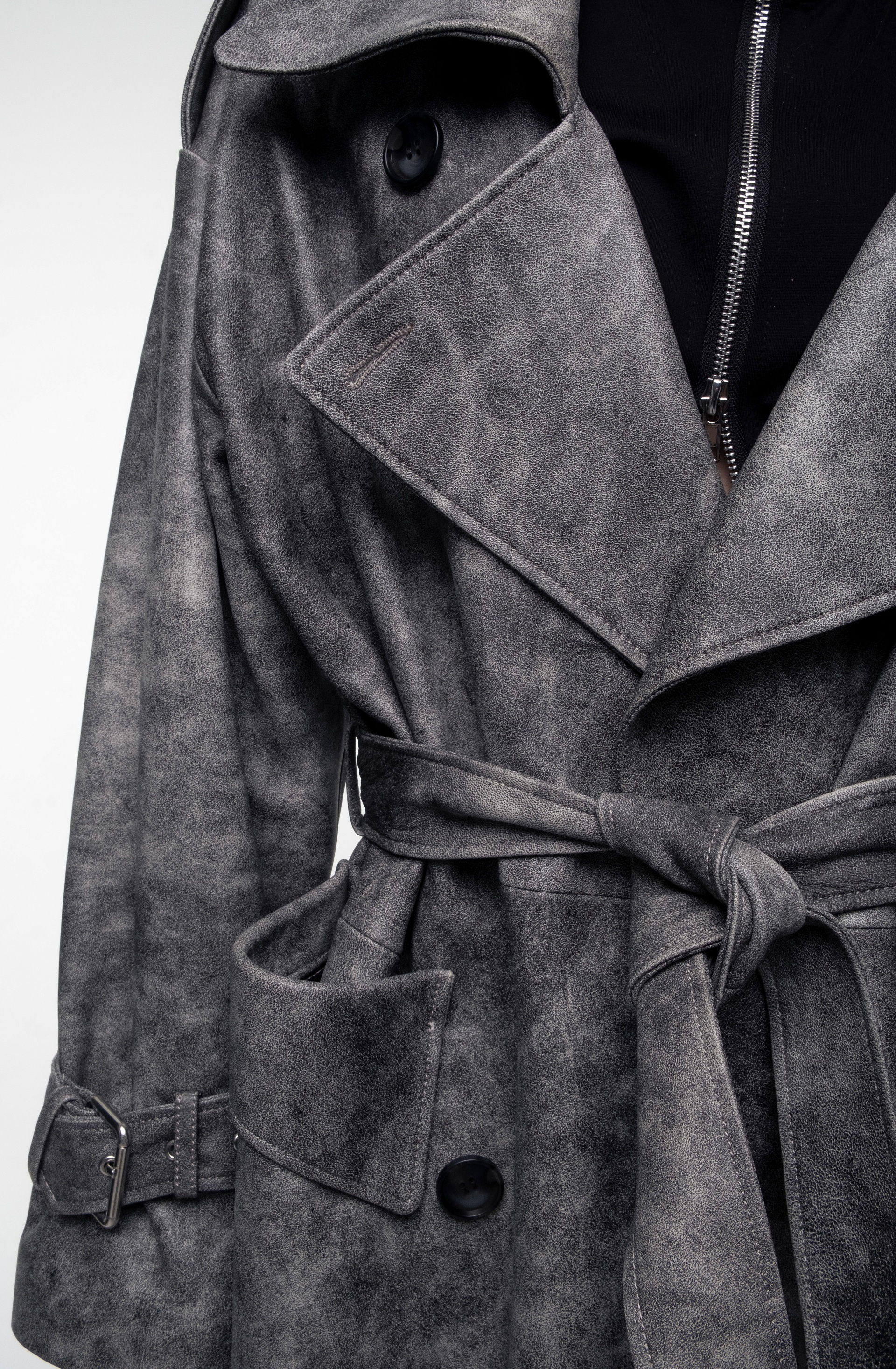 Плащ кожаный Кировск, фото 5