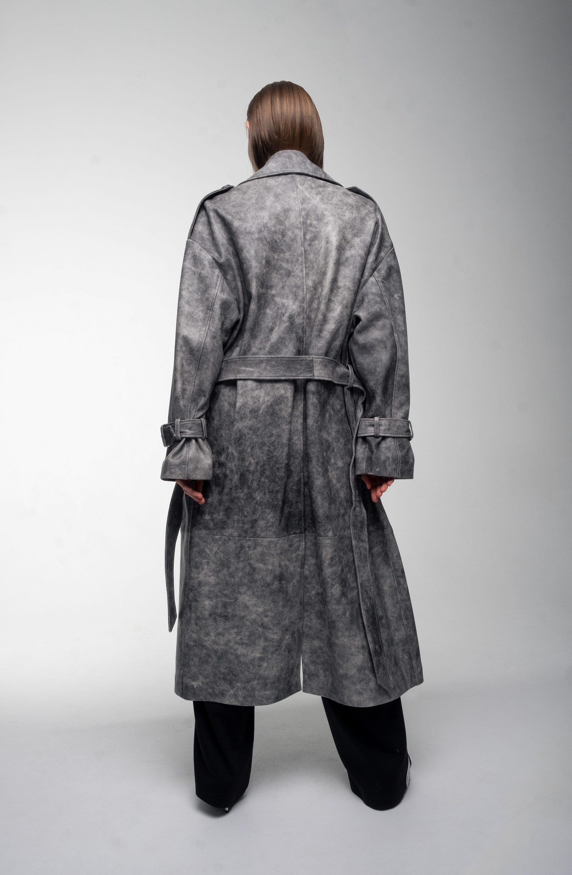 Плащ кожаный Кировск, фото 3