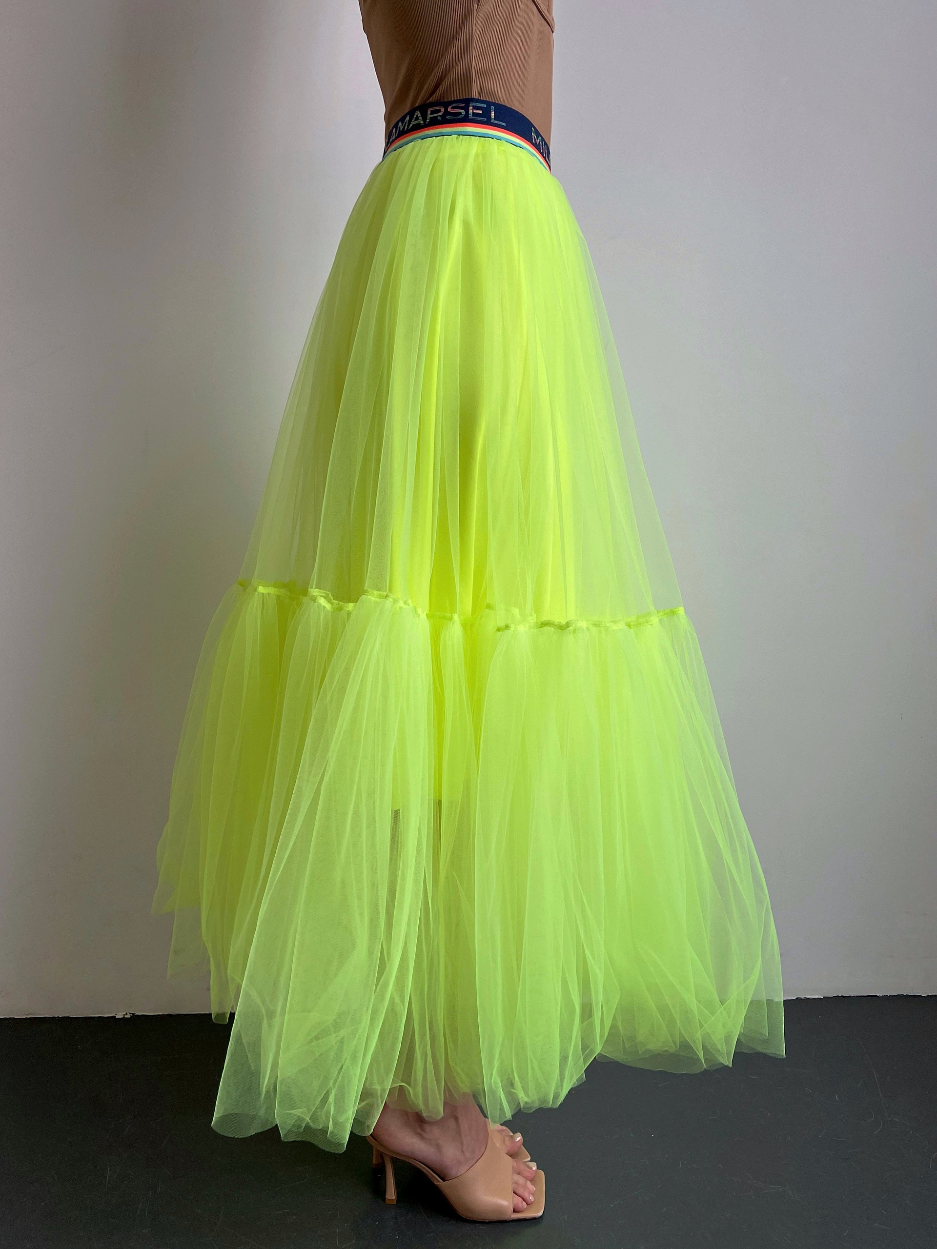 Юбка ярко-зеленая, фото 3